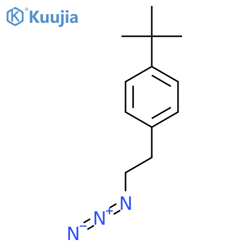 1-(2-azidoethyl)-4-tert-butylbenzene structure
