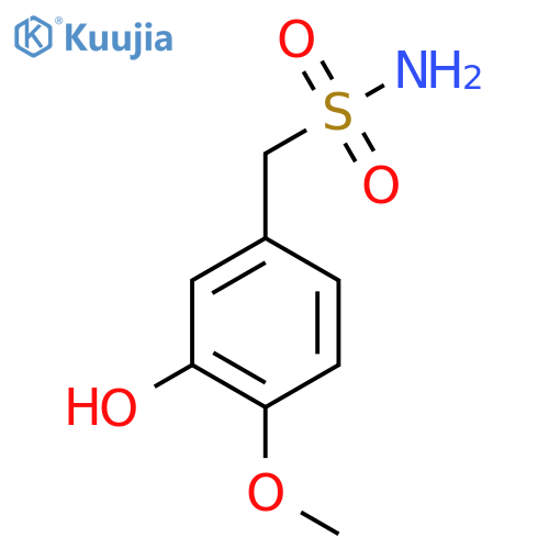 (3-hydroxy-4-methoxyphenyl)methanesulfonamide structure
