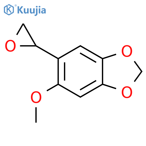 5-Methoxy-6-(oxiran-2-yl)-1,3-dioxaindane structure