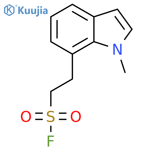 2-(1-methyl-1H-indol-7-yl)ethane-1-sulfonyl fluoride structure