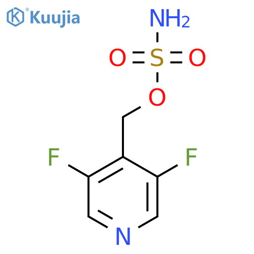 (3,5-difluoropyridin-4-yl)methyl sulfamate structure
