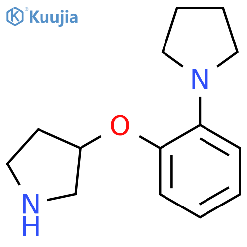 1-2-(pyrrolidin-3-yloxy)phenylpyrrolidine structure