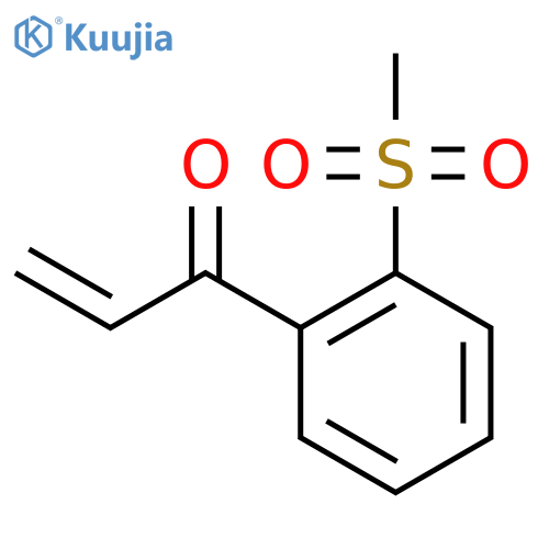 1-(2-methanesulfonylphenyl)prop-2-en-1-one structure