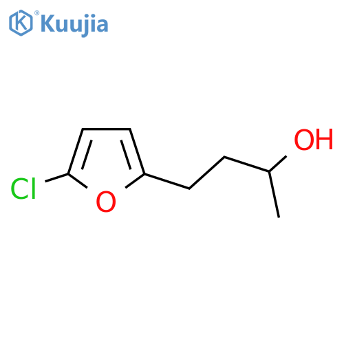 4-(5-Chlorofuran-2-yl)butan-2-ol structure