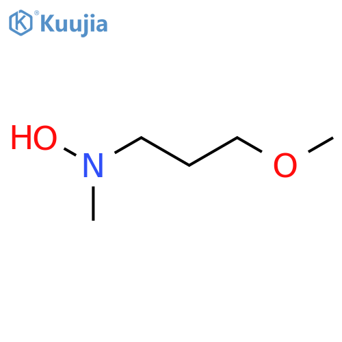 N-(3-methoxypropyl)-N-methylhydroxylamine structure