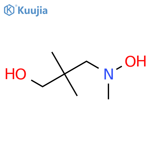 3-hydroxy(methyl)amino-2,2-dimethylpropan-1-ol structure