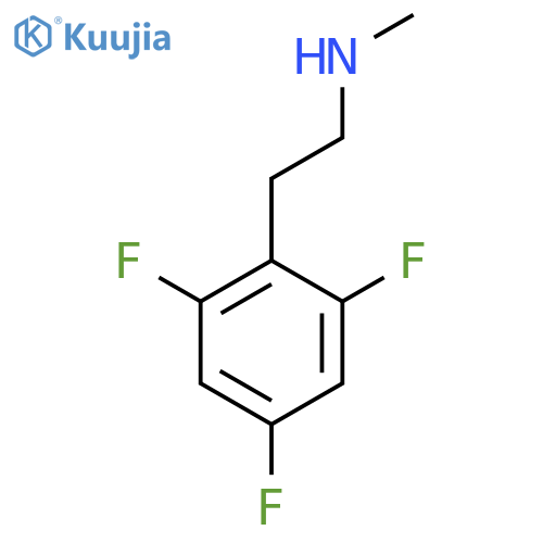 methyl2-(2,4,6-trifluorophenyl)ethylamine structure