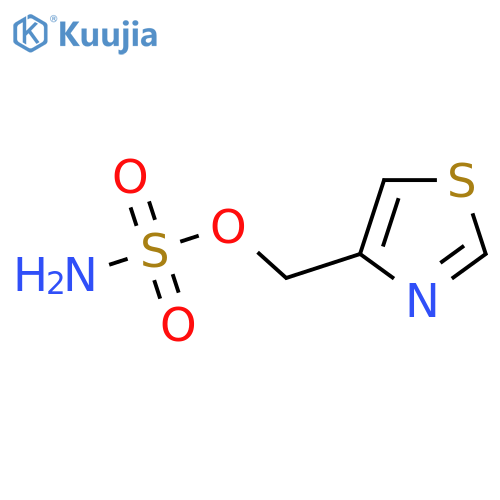 (1,3-thiazol-4-yl)methyl sulfamate structure