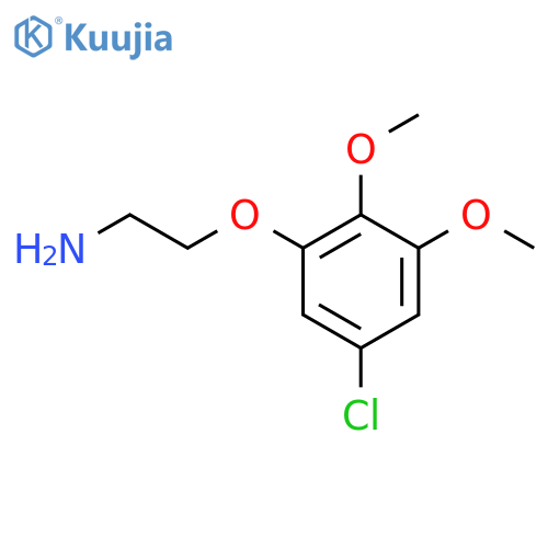 2-(5-chloro-2,3-dimethoxyphenoxy)ethan-1-amine structure