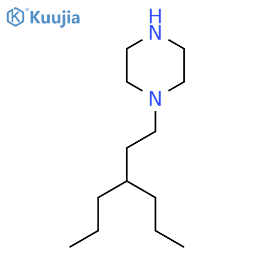 1-(3-propylhexyl)piperazine structure
