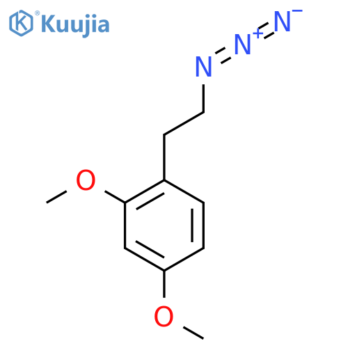 1-(2-azidoethyl)-2,4-dimethoxybenzene structure