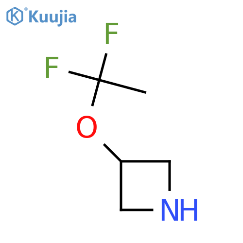3-(1,1-difluoroethoxy)azetidine structure
