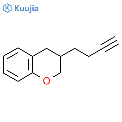 3-(but-3-yn-1-yl)-3,4-dihydro-2H-1-benzopyran structure