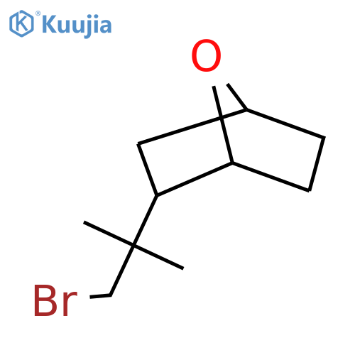 2-(1-bromo-2-methylpropan-2-yl)-7-oxabicyclo2.2.1heptane structure