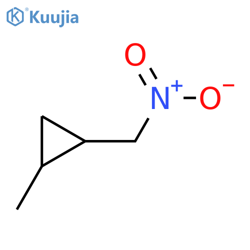 1-methyl-2-(nitromethyl)cyclopropane structure