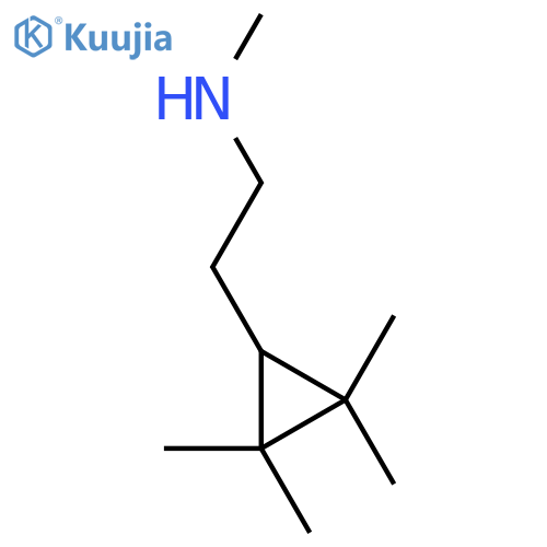 methyl2-(2,2,3,3-tetramethylcyclopropyl)ethylamine structure