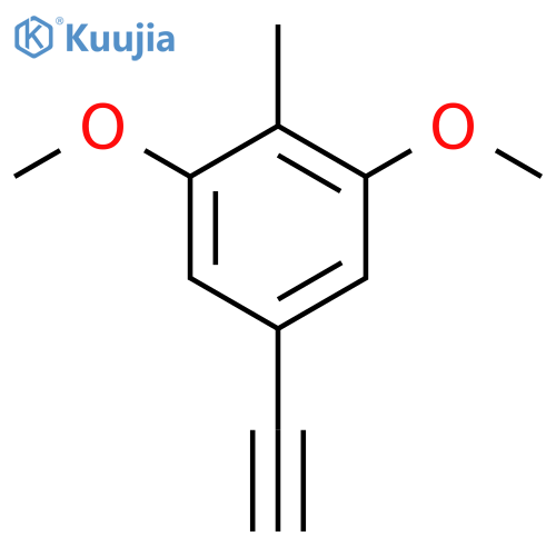 5-ethynyl-1,3-dimethoxy-2-methylbenzene structure