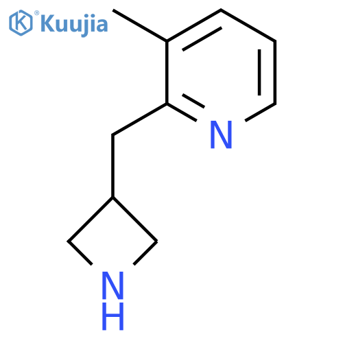 2-(azetidin-3-yl)methyl-3-methylpyridine structure