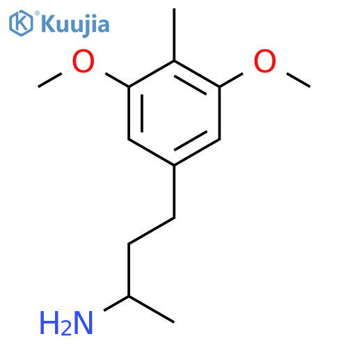 4-(3,5-dimethoxy-4-methylphenyl)butan-2-amine structure