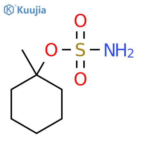 1-methylcyclohexyl sulfamate structure