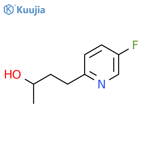 4-(5-fluoropyridin-2-yl)butan-2-ol structure