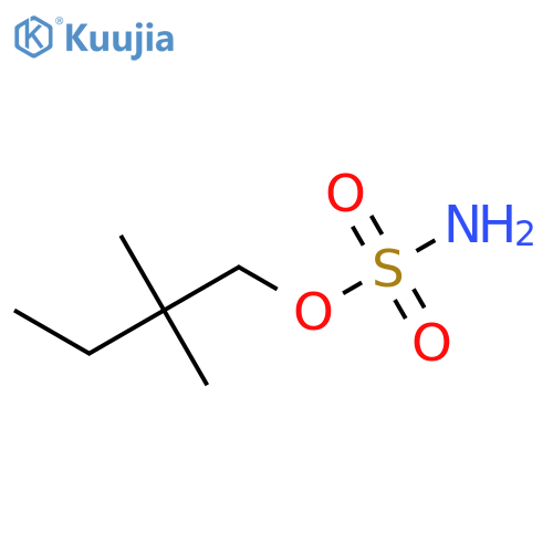2,2-dimethylbutyl sulfamate structure