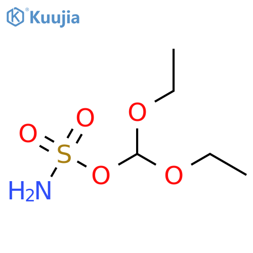 Diethoxymethyl sulfamate structure