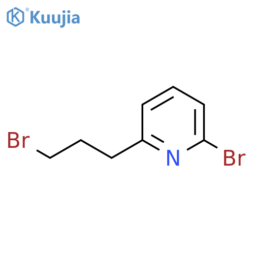 2-bromo-6-(3-bromopropyl)pyridine structure