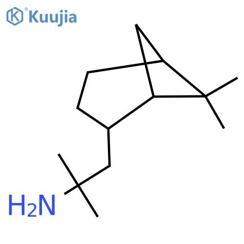 1-{6,6-dimethylbicyclo3.1.1heptan-2-yl}-2-methylpropan-2-amine structure