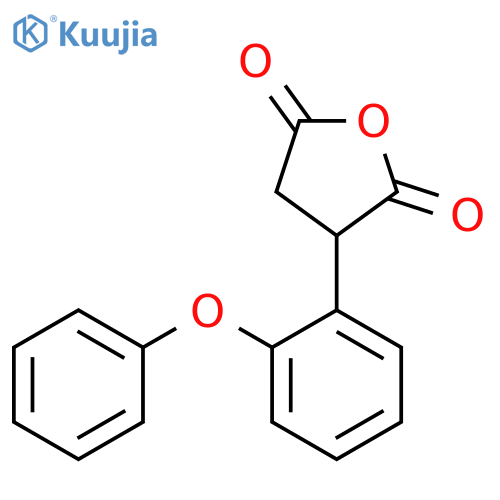 3-(2-phenoxyphenyl)oxolane-2,5-dione structure