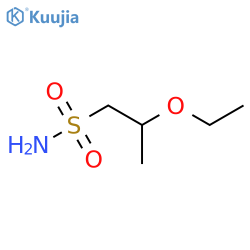 2-ethoxypropane-1-sulfonamide structure