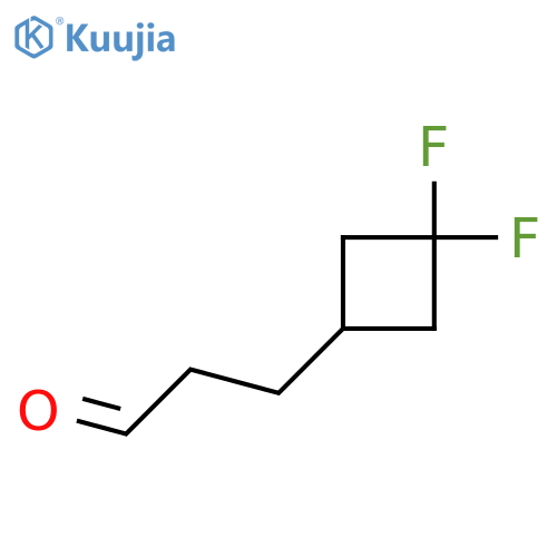 3-(3,3-Difluorocyclobutyl)propanal structure