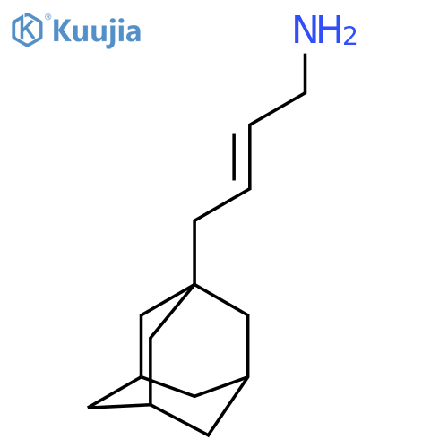4-(adamantan-1-yl)but-2-en-1-amine structure