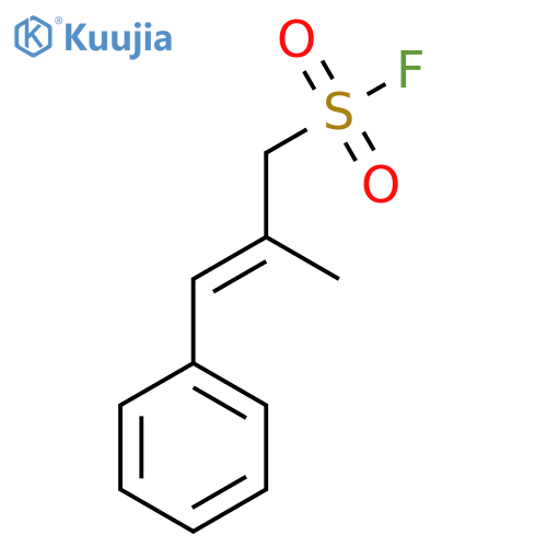 2-methyl-3-phenylprop-2-ene-1-sulfonyl fluoride structure