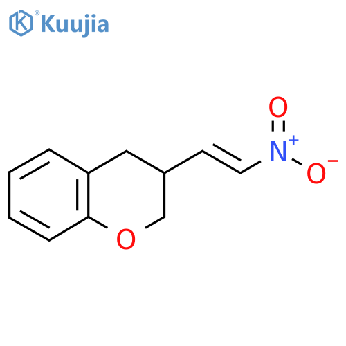 3-(2-nitroethenyl)-3,4-dihydro-2H-1-benzopyran structure