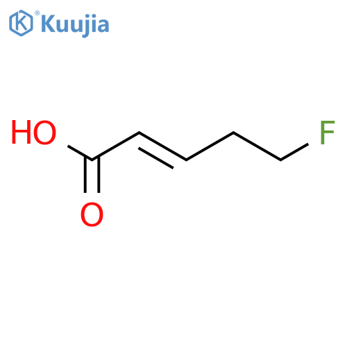 5-fluoropent-2-enoic acid structure