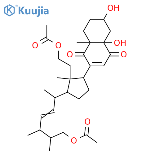 3,5,11,26-Tetrahydroxy-9,11-secoergosta-7,22-diene-6,9-dione; (3β,5α,22E,24R,25R)-form, 11,26-Di-Ac structure