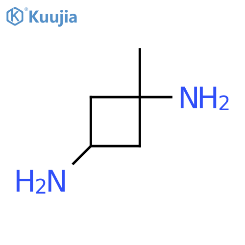 (1s,3r)-1-methylcyclobutane-1,3-diamine structure