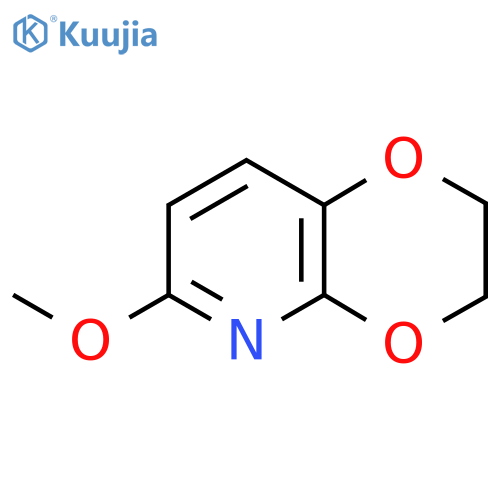 6-Methoxy-2,3-dihydro-[1,4]dioxino[2,3-b]pyridine structure