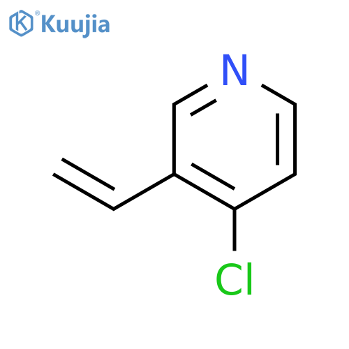 Pyridine,4-chloro-3-ethenyl- structure