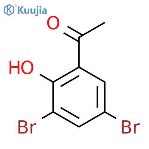 3',5'-Dibromo-2’-hydroxyacetophenone structure
