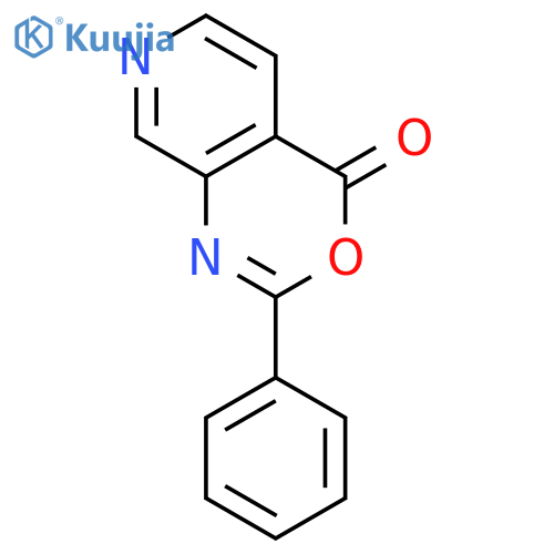 4H-Pyrido[3,4-d][1,3]oxazin-4-one,2-phenyl- structure