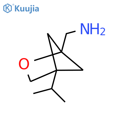 4-(propan-2-yl)-2-oxabicyclo2.1.1hexan-1-ylmethanamine structure