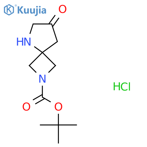 Tert-butyl 7-oxo-2,5-diazaspiro[3.4]octane-2-carboxylate;hydrochloride structure