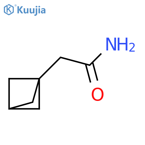 2-(1-bicyclo[1.1.1]pentanyl)acetamide structure