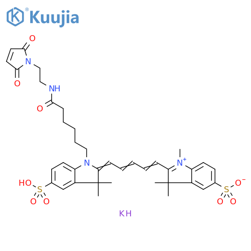 Sulfo Cy5 Maleimide structure
