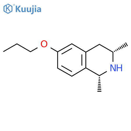 (1R,3S)-1,3-Dimethyl-6-propoxy-1,2,3,4-tetrahydroisoquinoline structure