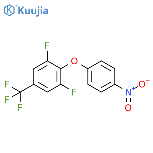 Benzene, 1,3-difluoro-2-(4-nitrophenoxy)-5-(trifluoromethyl)- structure