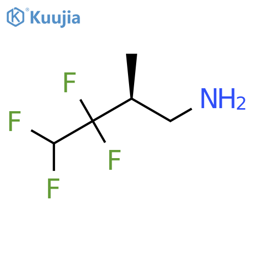 (2S)-3,3,4,4-Tetrafluoro-2-methylbutan-1-amine structure