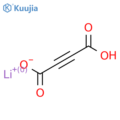 Lithium(1+) ion 3-carboxyprop-2-ynoate structure